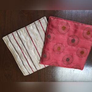 Plate & Pot Holders, Handmade 10" Red Kitchen Linens NWT
